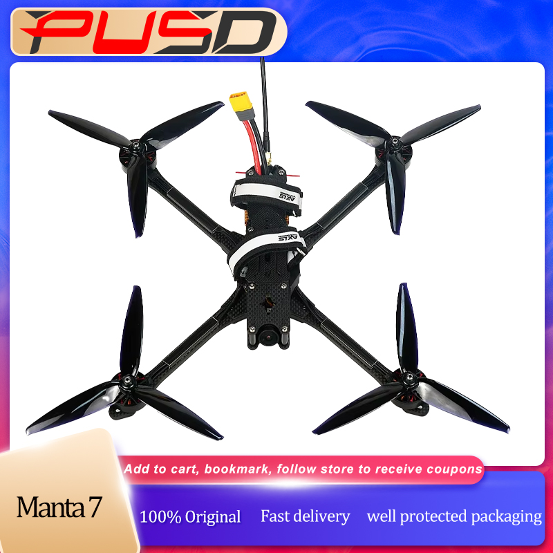 PUSD 7inch Manta 7 X Lite Free - Drone Gimbal 3 Axis recension och pris