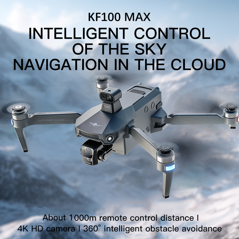KF100 MAX GPS Drone 4K Camera  - Drone Gimbal 3 Axis recension och pris